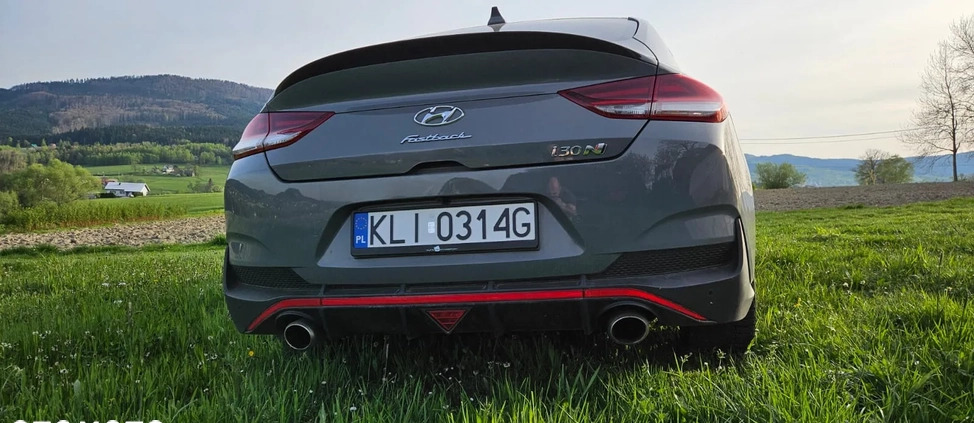 Hyundai i30 N cena 105000 przebieg: 48052, rok produkcji 2020 z Limanowa małe 562